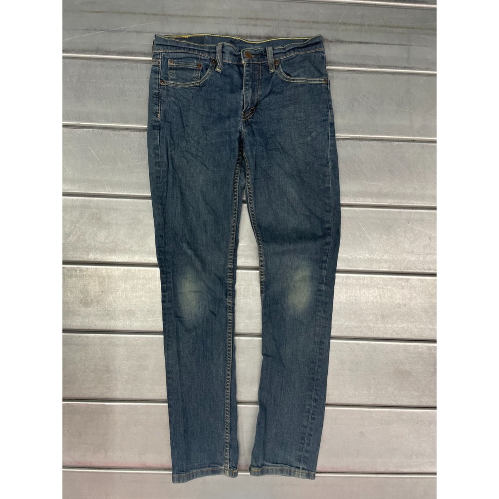 Levis 511 Jeans Mens 29x31 Blue Medium Wash Denim Slim Straight